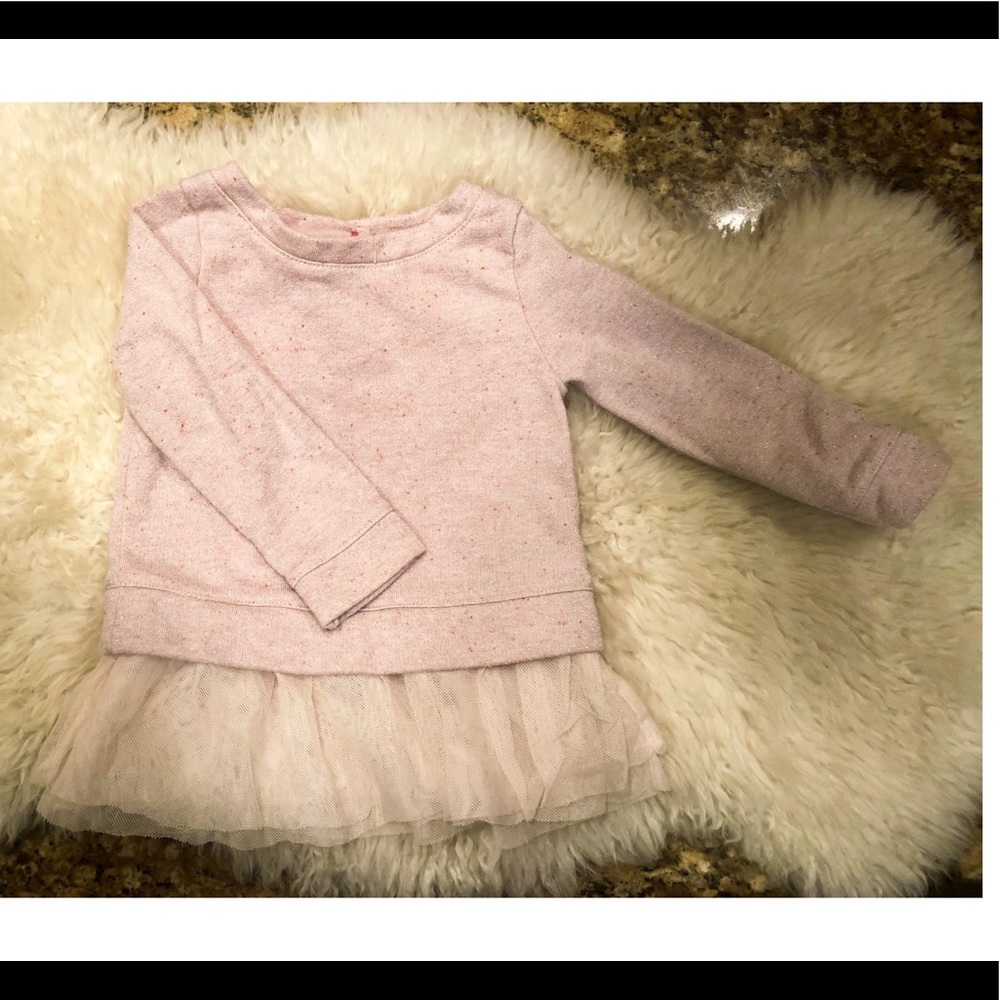 Toddler Pink sparkly Sweater